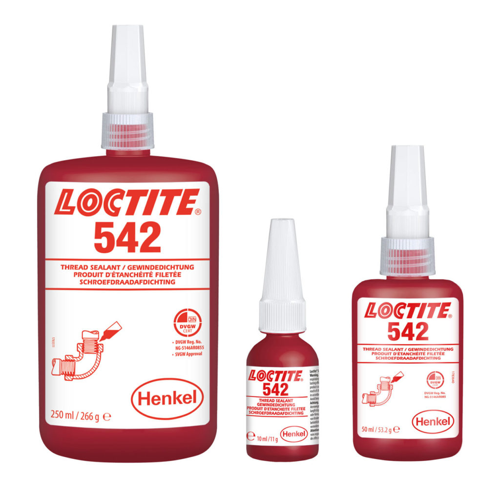 Loctite 542 - трубный резьбовой герметик для гидравлики - Клей и Герметик