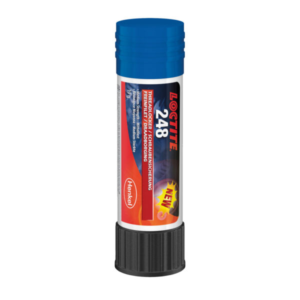 Loctite 248 (Локтайт 248) Henkel – резьбовой фиксатор средней прочности, стик (карандаш), синий (19 г).