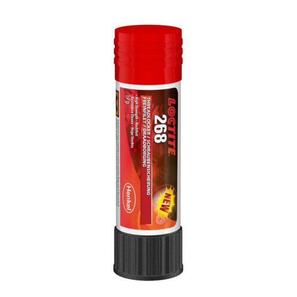 Loctite 268 (Локтайт 268) Henkel – резьбовой фиксатор высокой прочности, красный, карандаш (19 г).