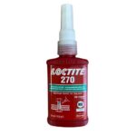 Loctite 270 (Локтайт 270) Henkel 50 мл – резьбовой фиксатор с высокой степенью прочности, зелёный, универсальный.