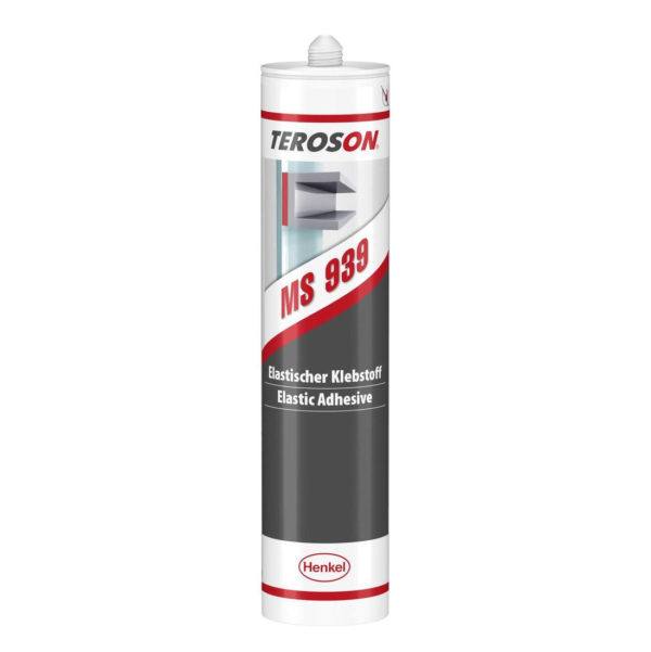 Teroson MS 939 (Терозон 939) Henkel — пастообразный эластичный клей общего применения для конструкционного склеивания любых материалов между собой с высокой прочностью.