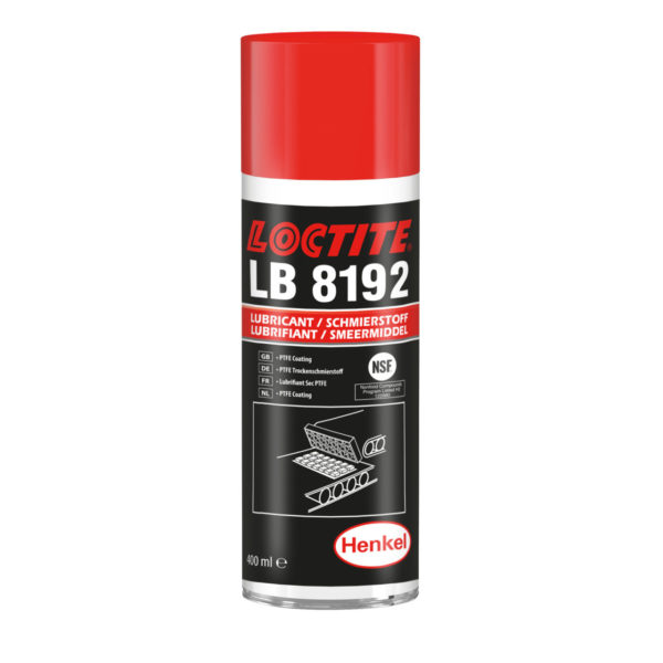 Loctite LB 8192 — тефлоновый спрей, сухая смазка для нанесения на металлы, пластмассу, эластомеры, дерево и т.д.