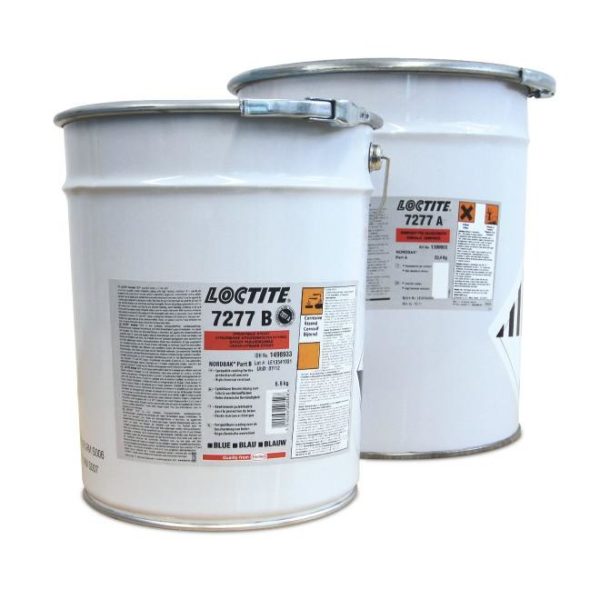 Loctite PC 7277 (Локтайт 7277) Henkel – защитное покрытие для бетона, наносимое кистью, стойкое к воздействию химических веществ, двухкомпонентное, эпоксидное, защита ёмкостей, труб, напольных покрытий (5 кг).
