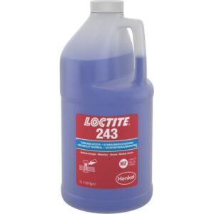 Loctite 243 Henkel – фиксатор резьбы средней прочности, синий, анаэробный, 1 литр