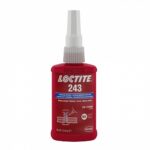 Loctite 243 50мл – резьбовой фиксатор средней прочности, синий. 50 мл