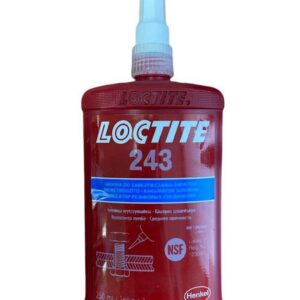 Loctite 243 (Локтайт 243) Henkel 250 мл – фиксатор резьбы средней прочности, синий, анаэробный.