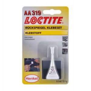 Loctite AA 319 — набор для приклейки зеркала заднего вида в салоне автомобиля. IDH Henkel - 195908.